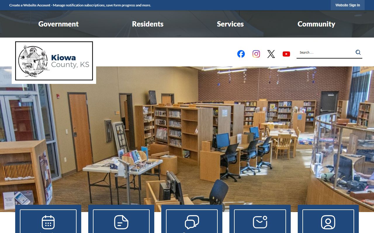Kiowa County court records official county homepage